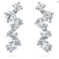 Orecchini Swarovski Donna in Oro bianco Diamante Lab Grown 1.25 Ct 5688875 - 5688875